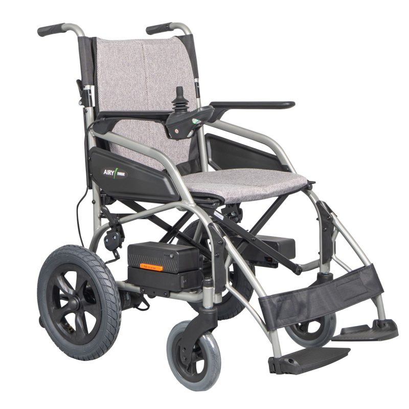Lightweight Folding Electric Wheelchair Aluminum - AIRY